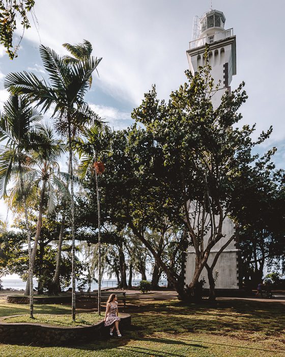 Pointe Vénus lighthouse in Tahiti by Dancing the Earth