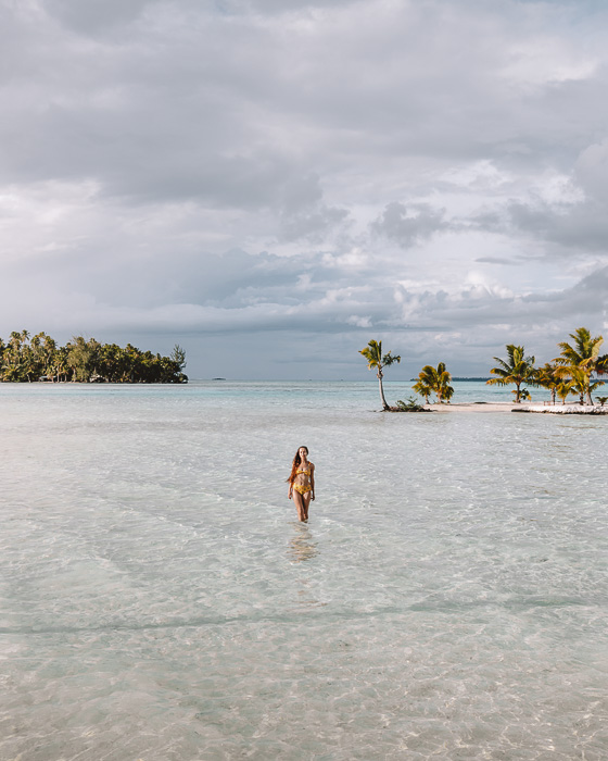 Taha'a resort and spa lagoon by Dancing the Earth