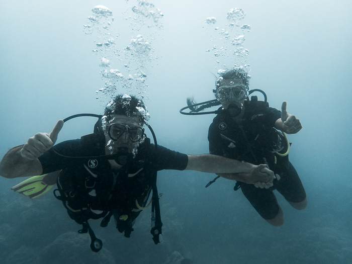 Diving in Maupiti by Dancing the Earth