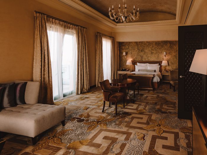 Atlantis the Palm suites king bedroom by Dancing the Earth