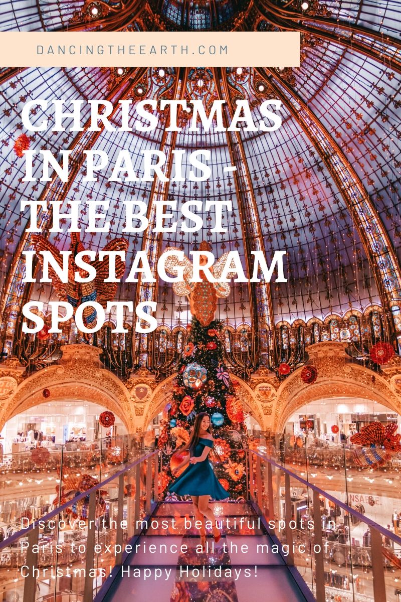 Christmas journey in Paris - the best photo spots