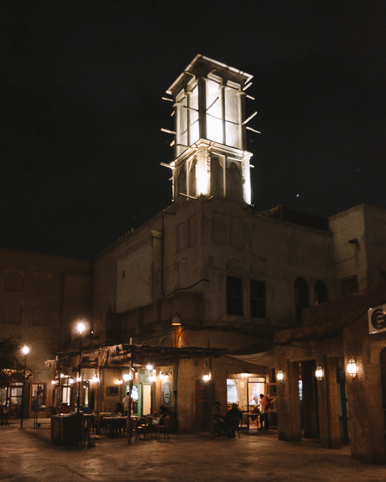 Old Dubai at night by Dancing the Earth