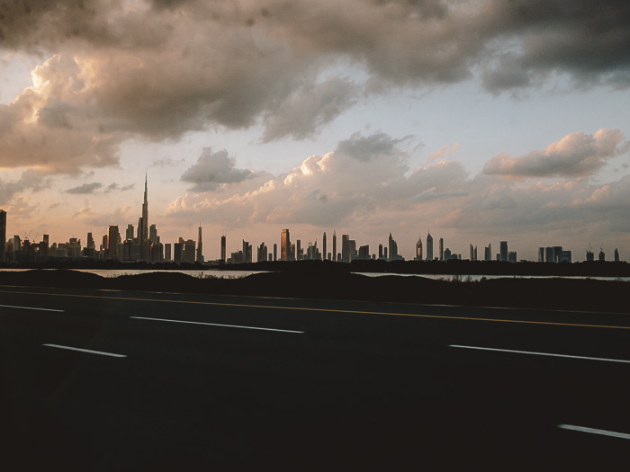 Dubai skyline by Dancing the Earth