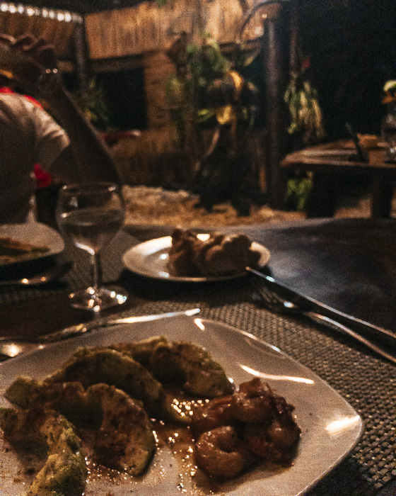 Dinner at pension Tupuna in Huahine by Dancing the Earth