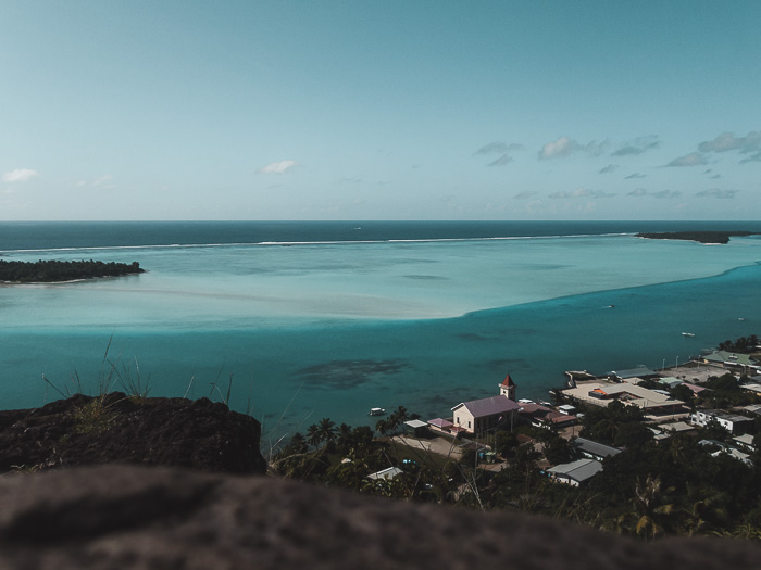 French Polynesia travel guide Maupiti Mount Teurufaatiu panorama by Dancing the Earth