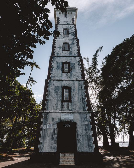 French Polynesia travel guide Tahiti Pointe Vénus lighthouse by Dancing the Earth