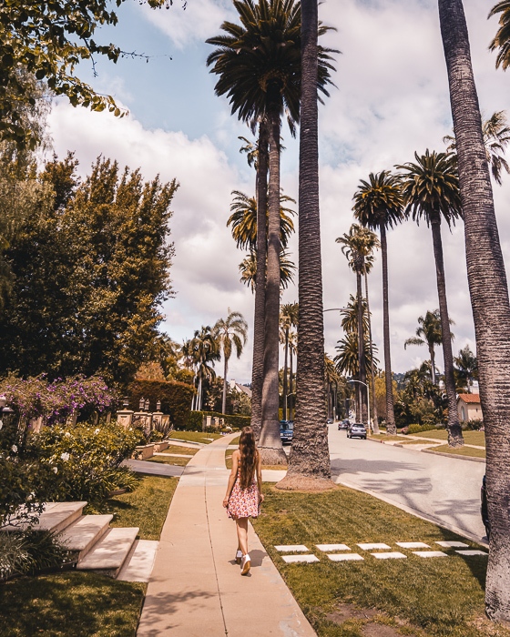 Los Angeles walking in Beverly Hills by Dancing the Earth