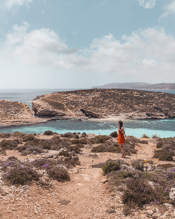 Malta travel guide walking in Comino by Dancing the Earth