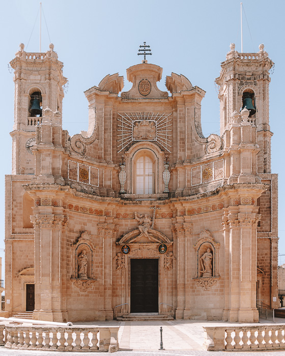 Malta travel guide Gharb church by Dancing the Earth