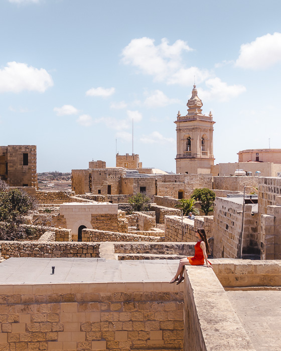 Malta travel guide Gozo island Cittadella by Dancing the Earth