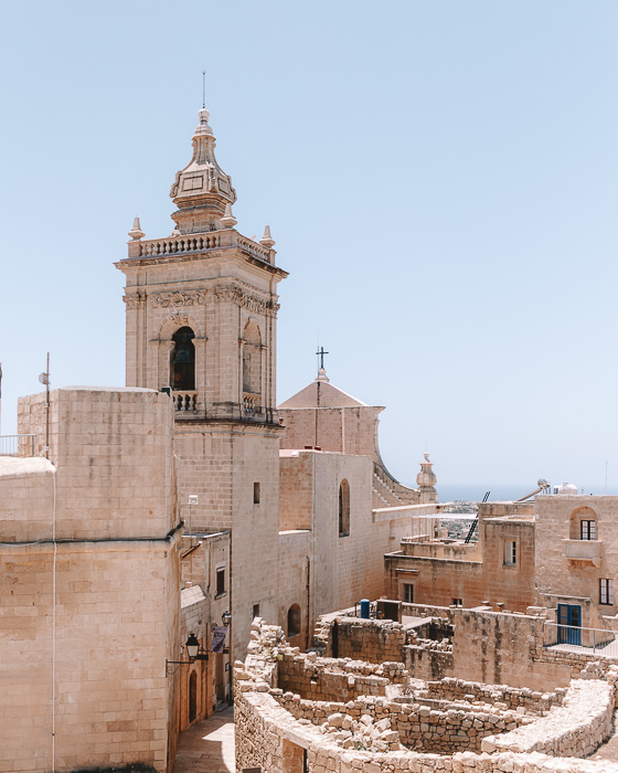 Malta travel guide Gozo island The Cittadella by Dancing the Earth