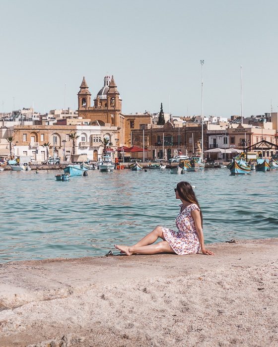 Malta travel guide Marsaxlokk port by Dancing the Earth