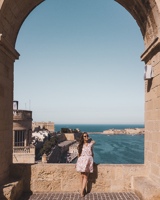 Malta travel guide Valletta Upper Barrakka gardens by Dancing the Earth