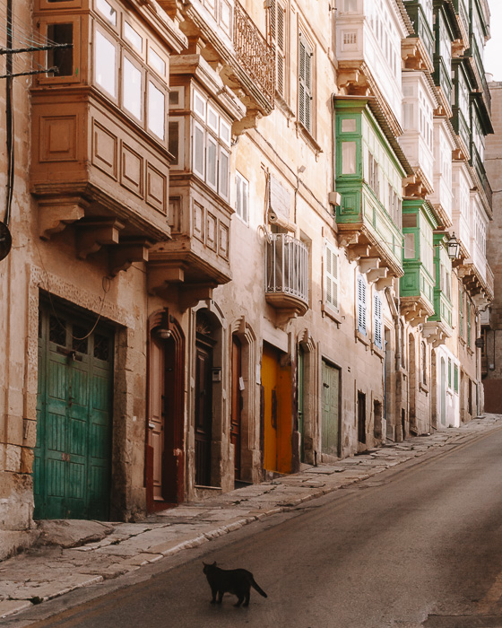 Malta travel guide Valletta street to the ramparts by Dancing the Earth
