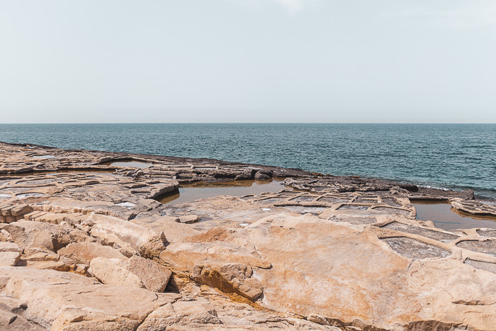 Malta travel guide Zonqor Point salt pans by Dancing the Earth