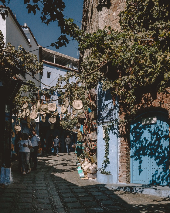 Chefchaouen streets by Dancing the Earth