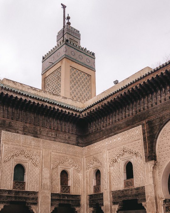 Bou Inania Medersa in Fes by Dancing the Earth