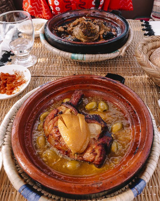 Morocco travel guide Atay Cafe Food tajine in Marrakesh by Dancing the Earth