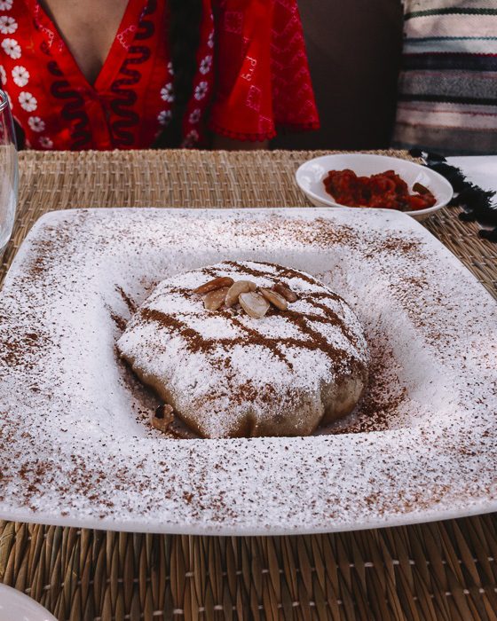 Pastilla of Atay Cafe Food in Marrakesh by Dancing the Earth