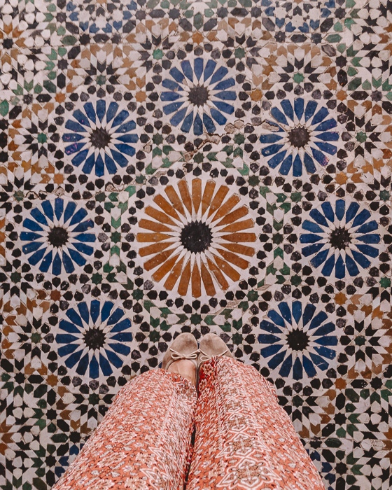 Bahia Palace tiles floor by Dancing the Earth