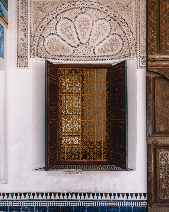 A window of Bahia Palace by Dancing the Earth