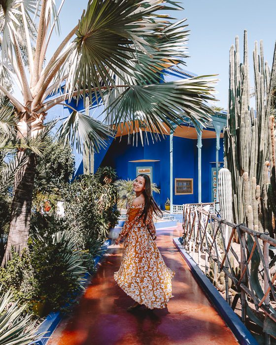 Morocco travel guide Marrakesh Jardin Majorelle by Dancing the Earth