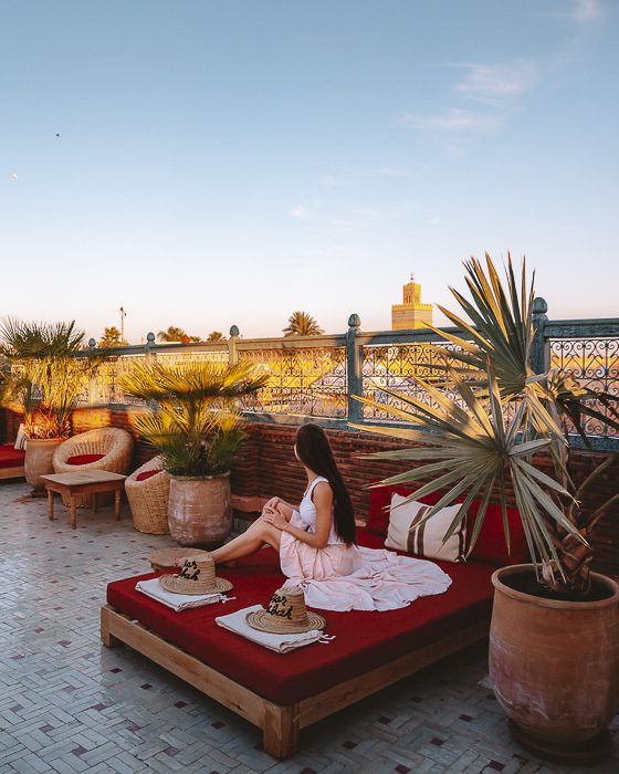 Morocco travel guide Marrakesh Ksar Kasbah riad roodtop by Dancing the Earth