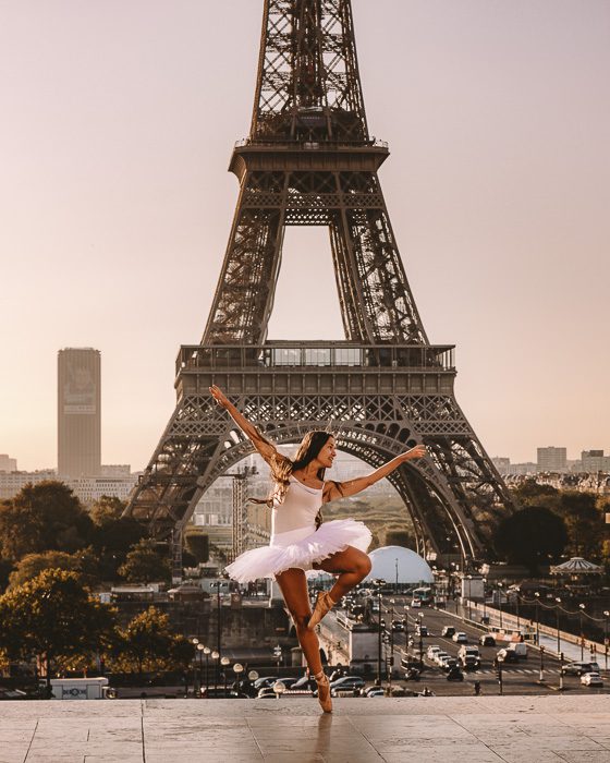 Summer in Paris Trocadero by Dancing the Earth
