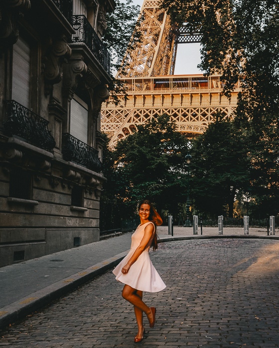 Paris in Summer rue de l'Université by Dancing the Earth