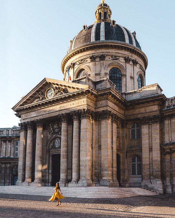 Paris Winter Institut de France by Dancing the Earth