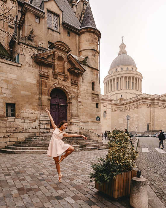 Winter in Paris Panthéon by Dancing the Earth