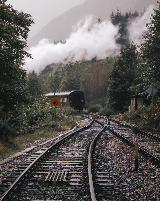 Scotland travel itinerary Glenfinnan Jacobite Steam train by Dancing the Earth