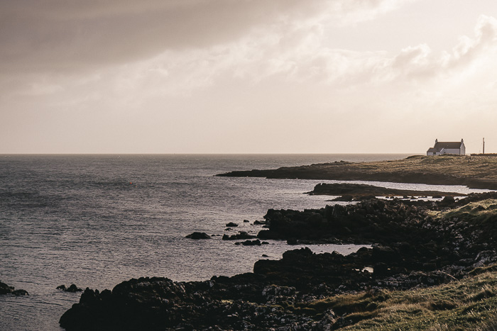 Scotland travel itinerary Isle of Skye sunrise from Kilmaluag Bay B&B by Dancing the Earth