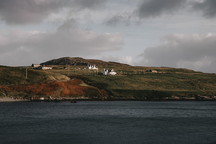 Scotland travel itinerary Isle of Skye view from Kilmaluag Bay B&B by Dancing the Earth