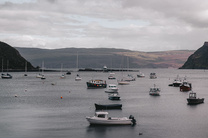 Scotland travel itinerary Isle of Skye Portree by Dancing the Earth