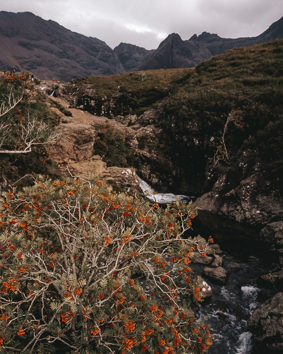 Isle of Skye on our way to the Fairy Pools by Dancing the Earth