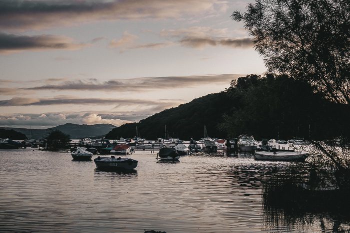 Scotland travel itinerary sunset in Loch Lomond by Dancing the Earth