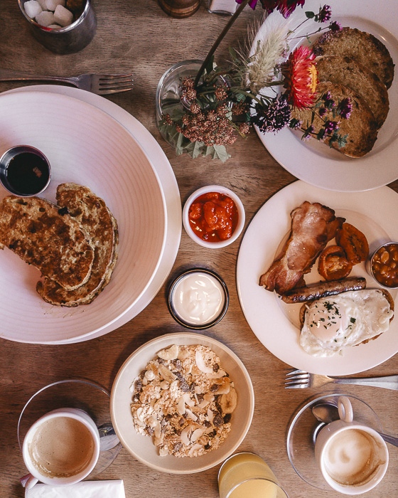 Loch Lomond Mhor84 hotel breakfast by Dancing the Earth