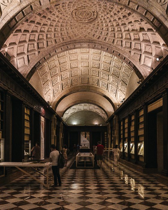 Seville weekend itinerary, Archivo de Indias main room by Dancing the Earth