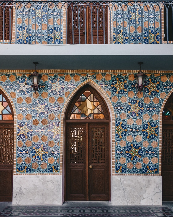 Orbeliani Baths main door by Dancing the Earth