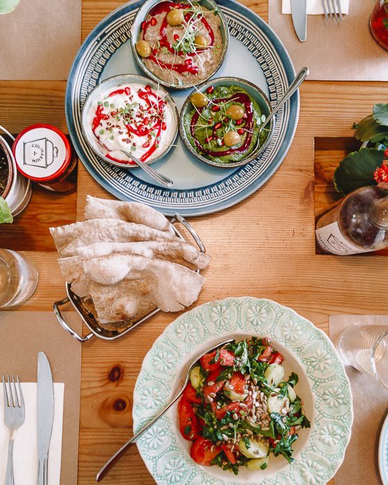Tbilisi Culinarium Khasheria dishes by Dancing the Earth