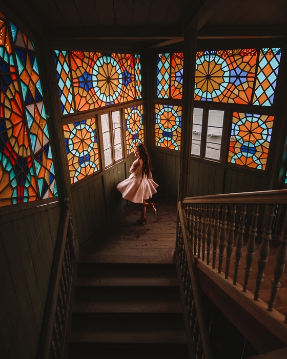 Tbilisi Kaleidoscope House left hand side by Dancing the Earth