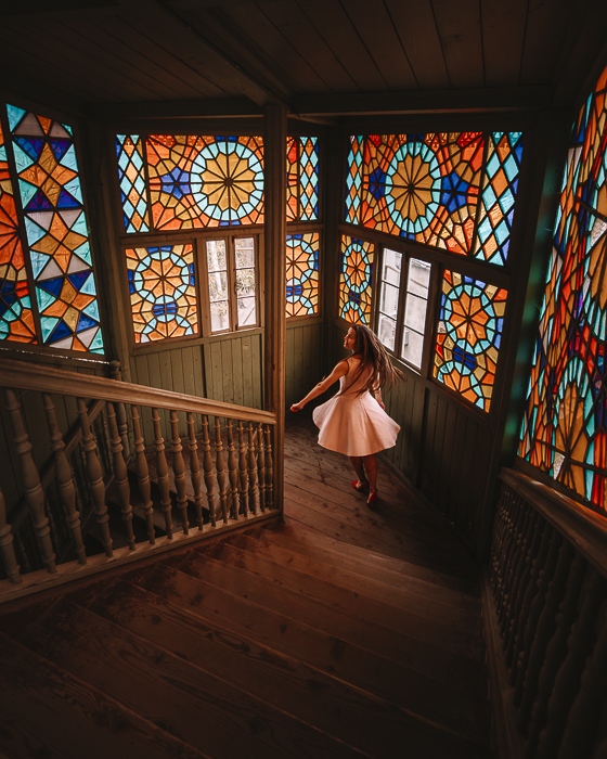 Tbilisi Kaleidoscope House right hand side by Dancing the Earth