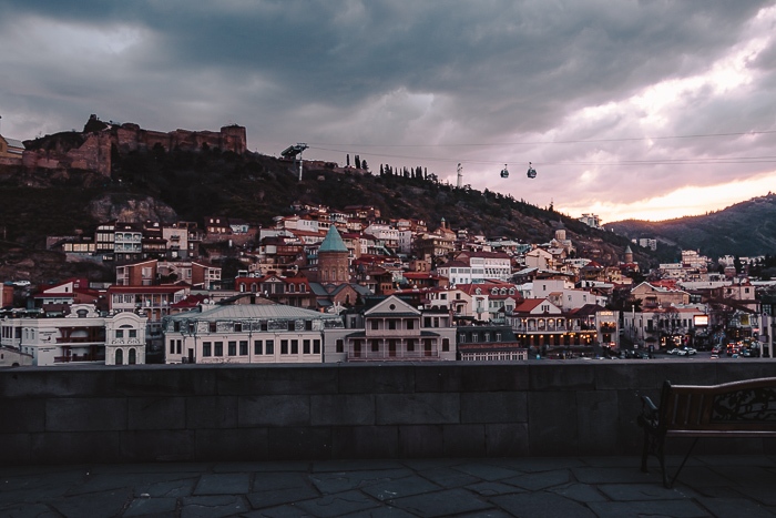 Tbilisi sunset by Dancing the Earth