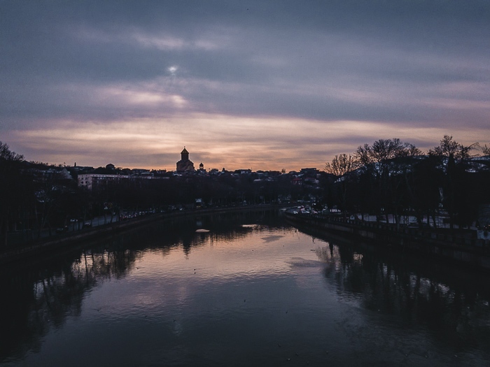 Tbilisi blue hour by Dancing the Earth