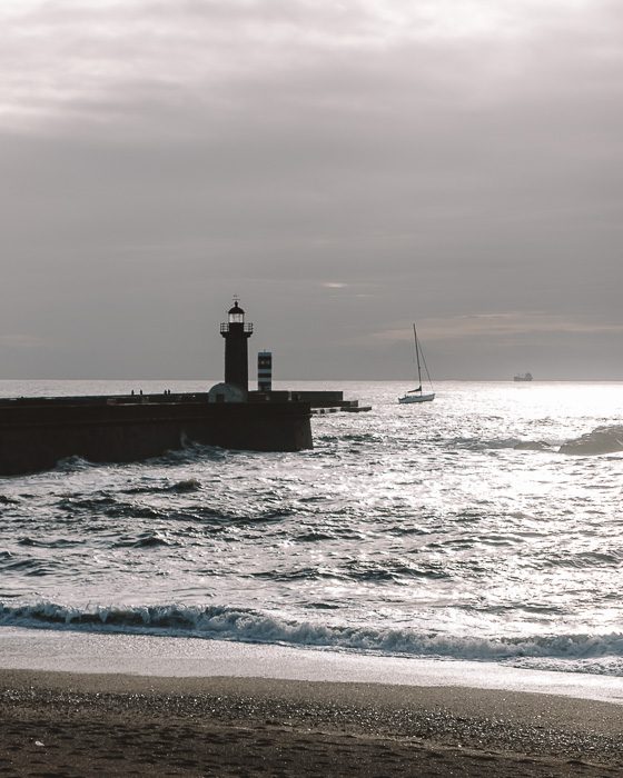 Sunset in Foz de Douro by Dancing the Earth