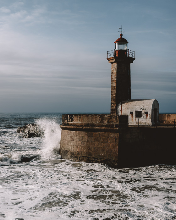 Porto weekend itinerary Foz de Douro lighthouse by Dancing the Earth