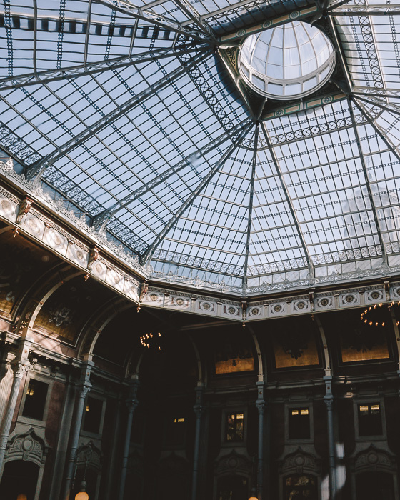 Main glassroof of Palacio da Bolsa by Dancing the Earth