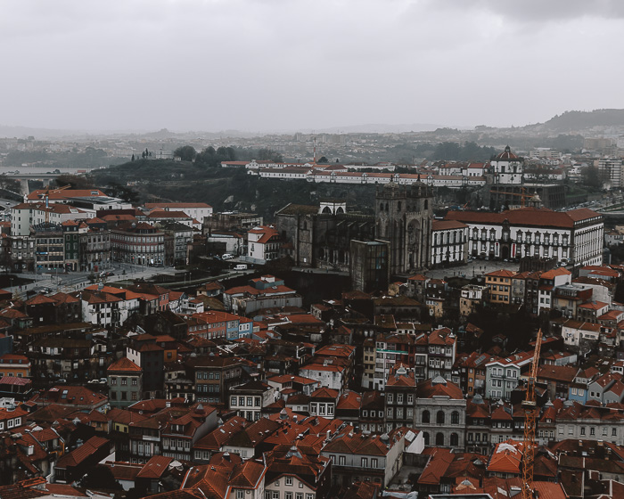 Porto panorama from Torre dos Clerigos by Dancing the Earth