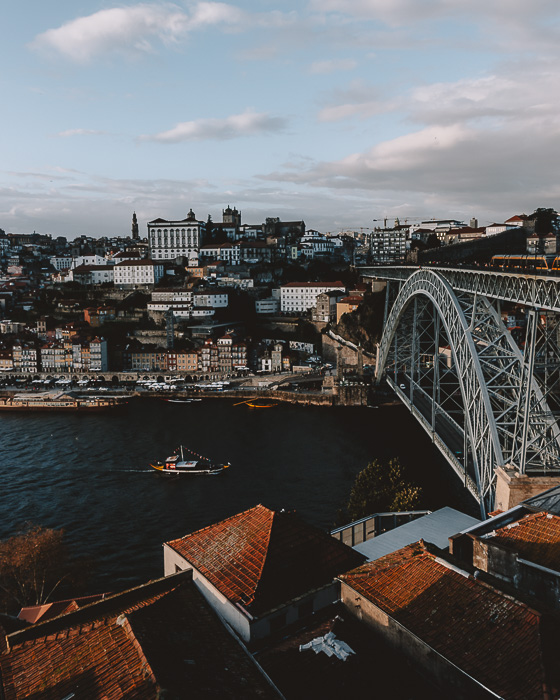 Porto weekend itinerary View of Porto from Teleferico de Gaia by Dancing the Earth